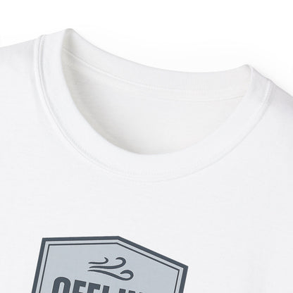 Offline Club Cotton Tee — Vintage Badge Graphic T-shirt
