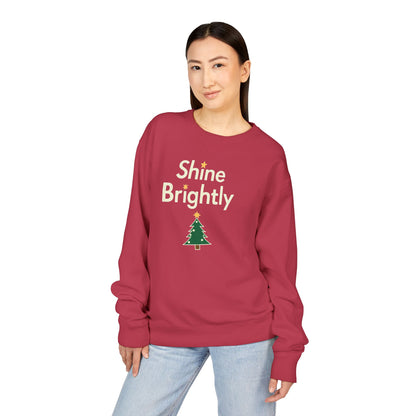 Christmas Tree sweater, Unisex ComfortWash® Garment Dyed Crewneck Sweatshirt