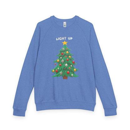 Light Up Christmas Tree Crewneck Sweatshirt