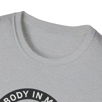 Sports Massage T-Shirt — "Body in Motion" Logo Athletic Tee