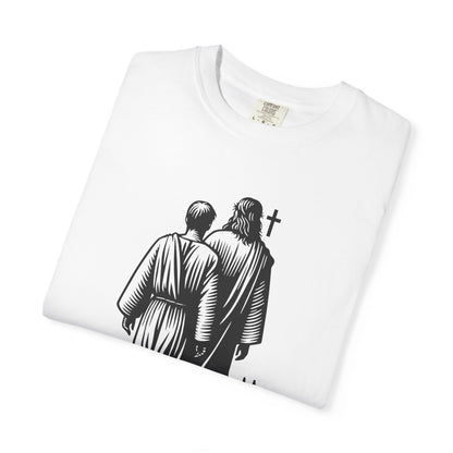 Christian T-Shirt — "His Love Is My Strength" Graphic Tee