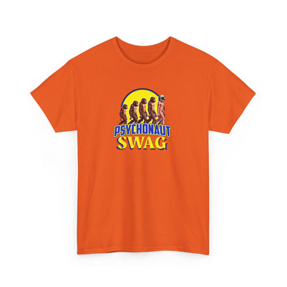 Psychonaut swag small biz, Heavy Cotton Tee, Cool Graphic T-Shirt, Streetwear Top, Gift for Psychonauts, Fun Casual Wear