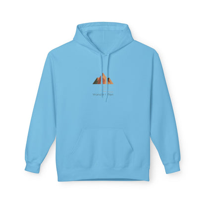 Wander Often, Minimalist Mountain Hoodie — Adventure Graphic Fleece Pullover