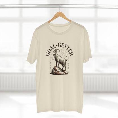 Goal-Getter Goat, Capricorn T-Shirt – Motivational Mountain Climber Tee