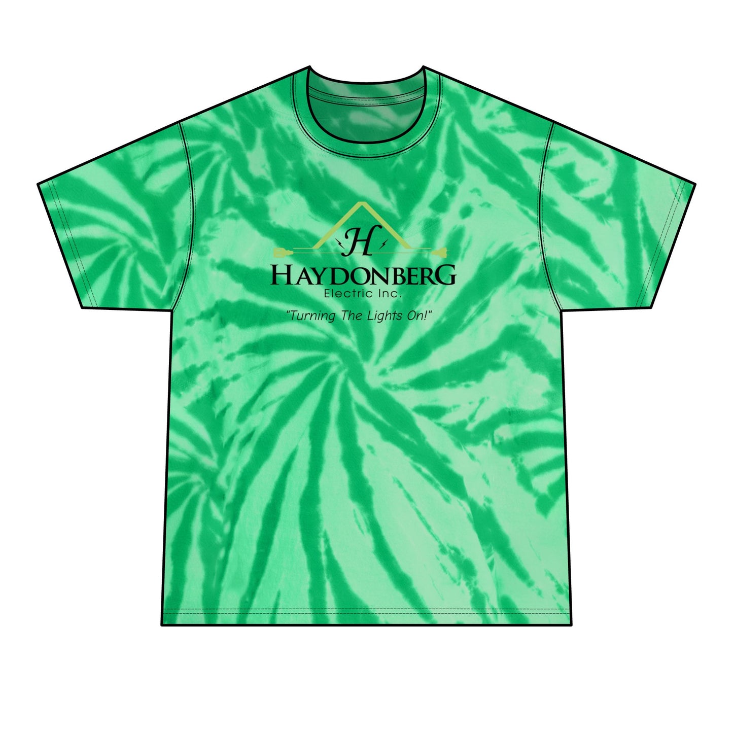 Haydonberg Turning The Lights On, Men's Tie-Dye Tee