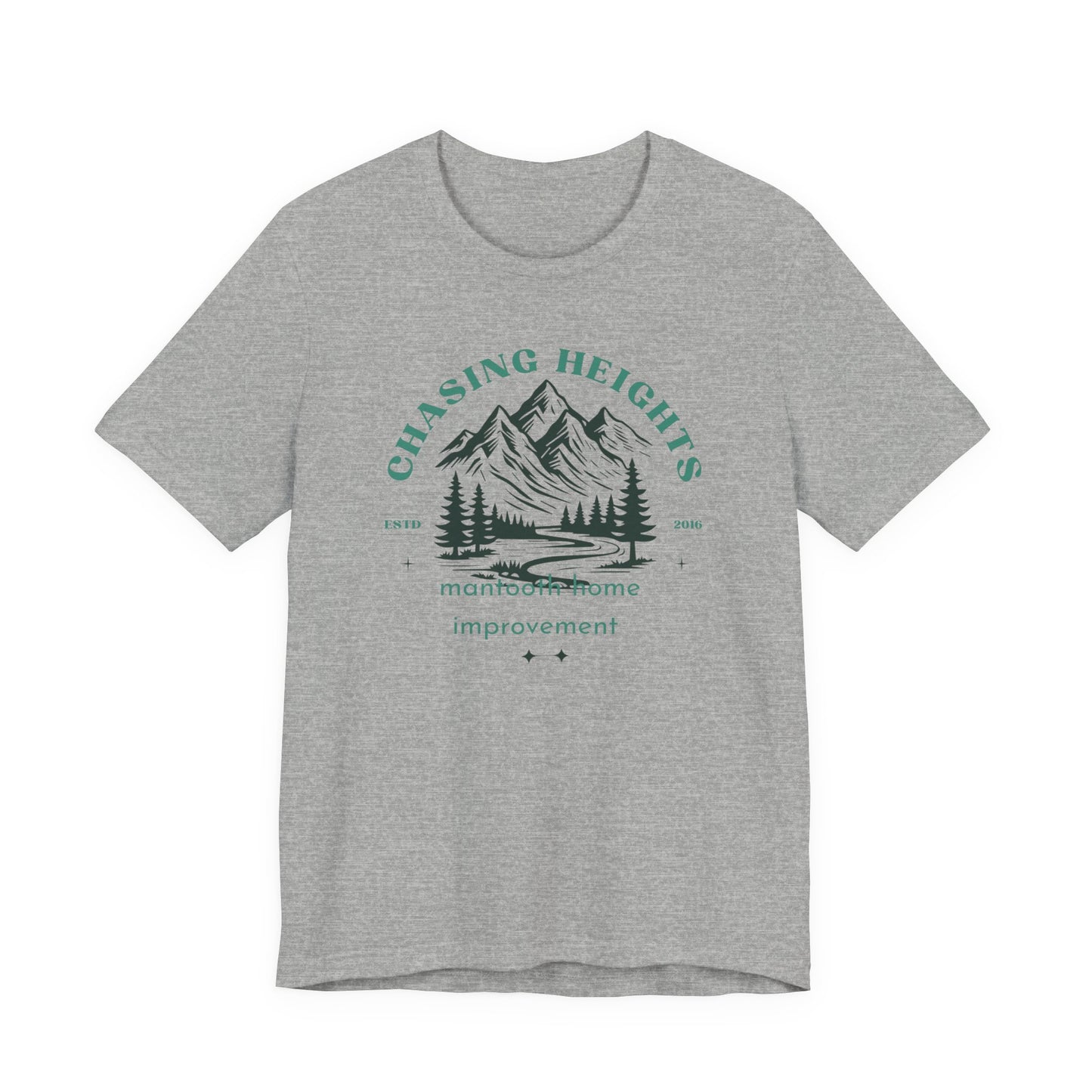 Mantooth Home Improvement Graphic Tee, Unisex Jersey Short Sleeve Tee