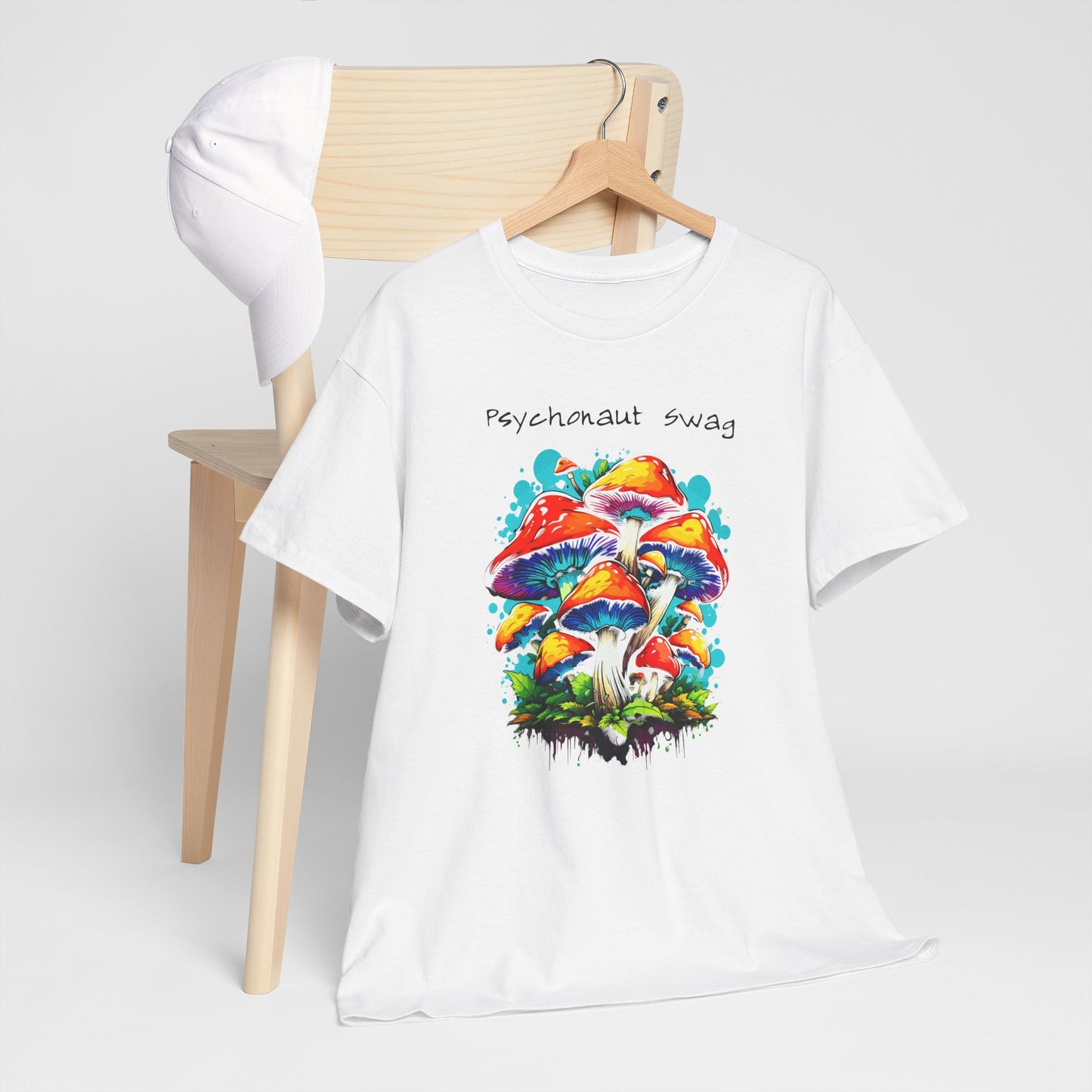 Mushrooms of Magic, Unisex Heavy Cotton Tee