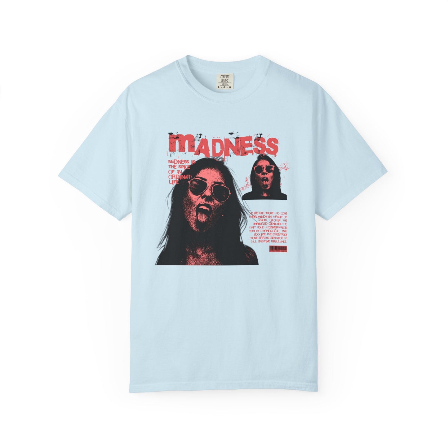 Madness Vintage Photo Graphic T‑Shirt