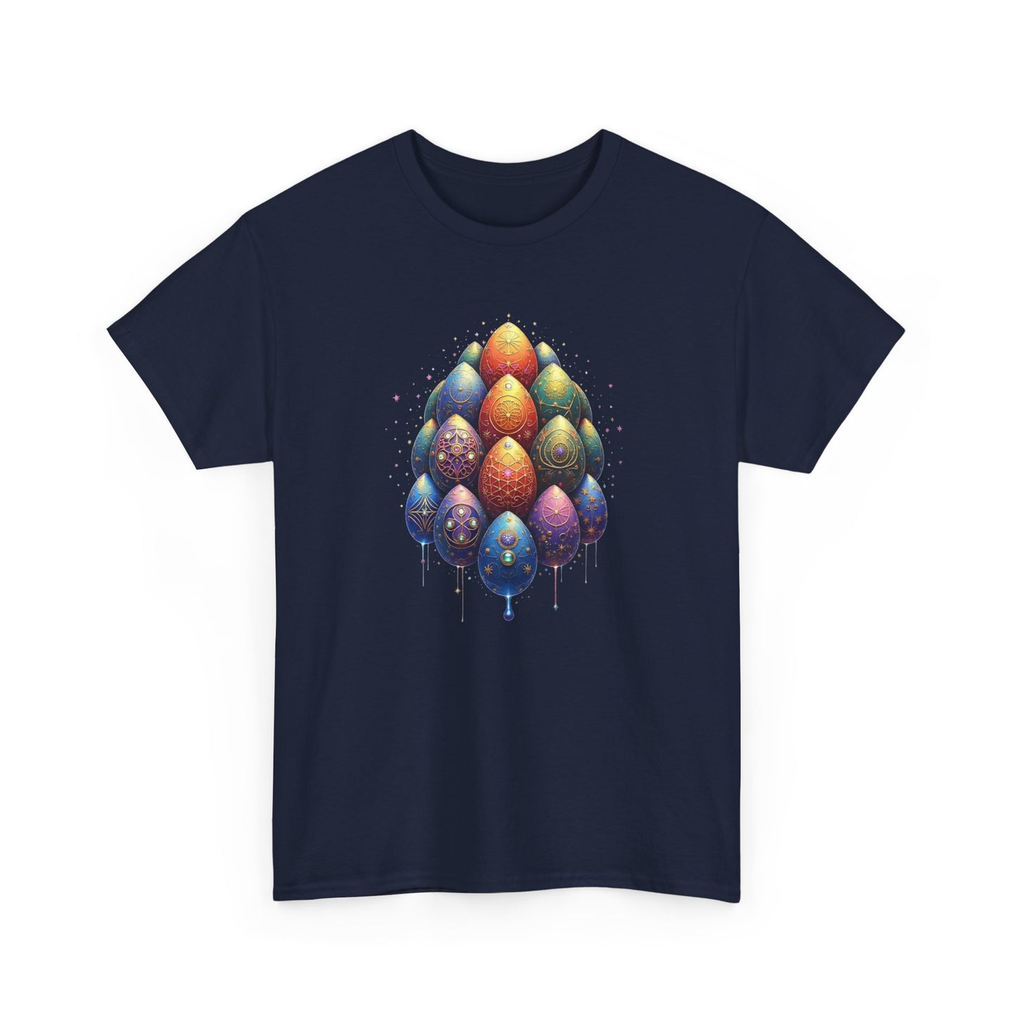 Easter Egg Geometry Cluster, Graphic Tee