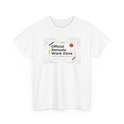Remote Worker tee, Unisex Heavy Cotton Tee