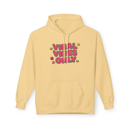 Hoodie - "Vibe Check" Colorful Retro Text Graphic