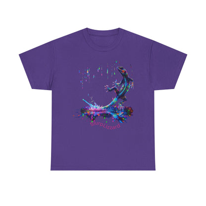 Slurp Lizzard, Unisex Heavy Cotton Tee - Psychonaut Swag