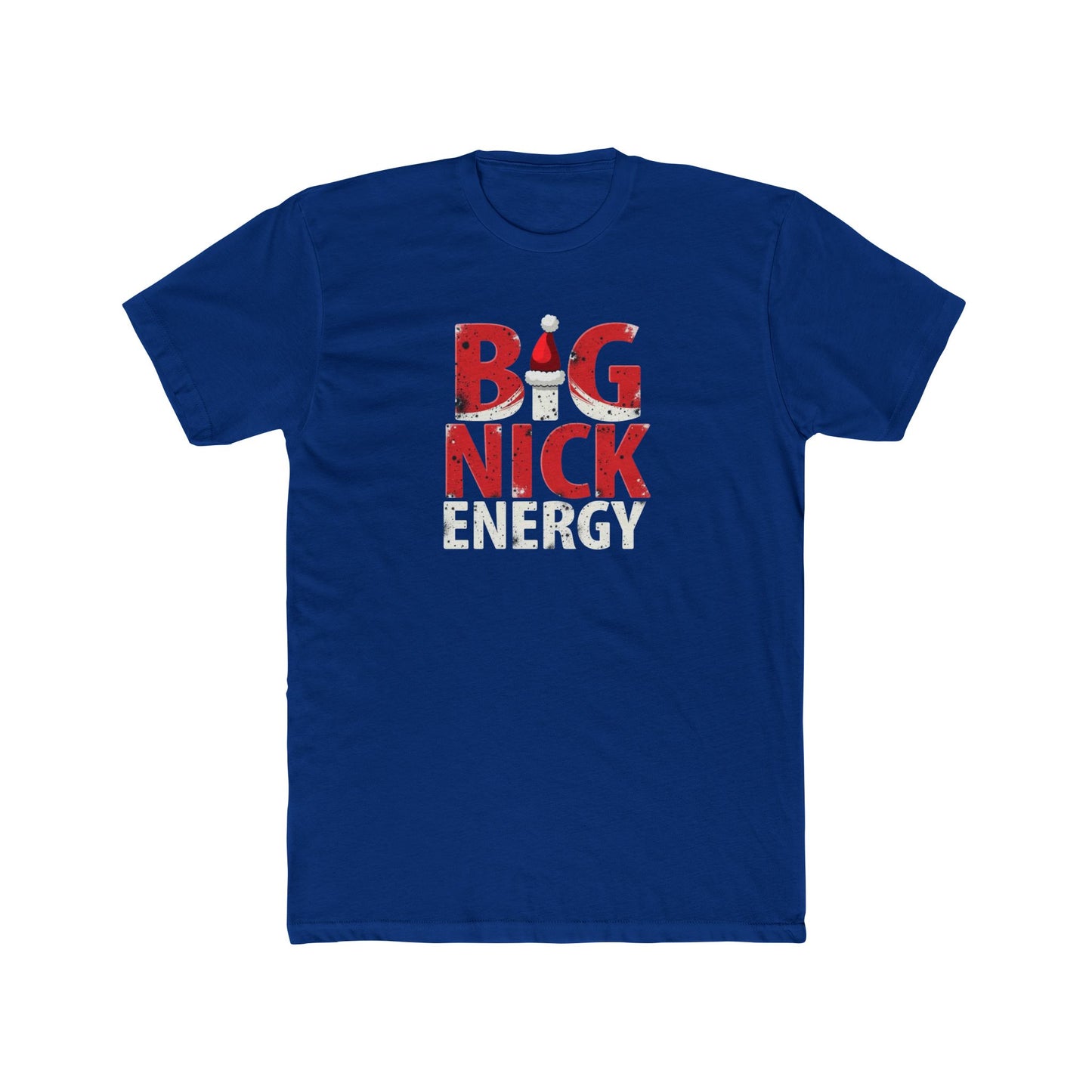 Big Nick Energy T-Shirt — Christmas Santa Hat Holiday Tee