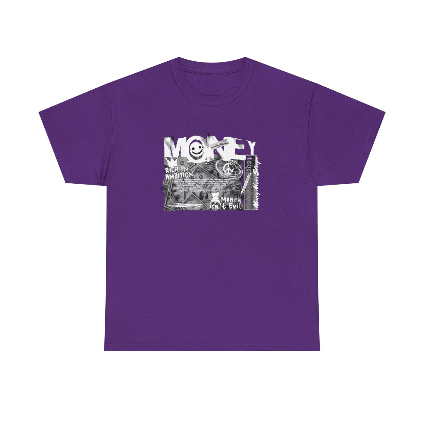 Money Isn't Evil Tee — Inspirational Graphic T-Shirt