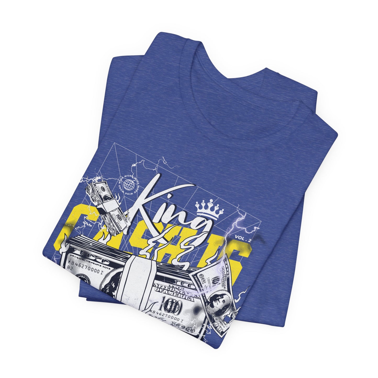 King of Cash, Unisex Jersey Short Sleeve Tee