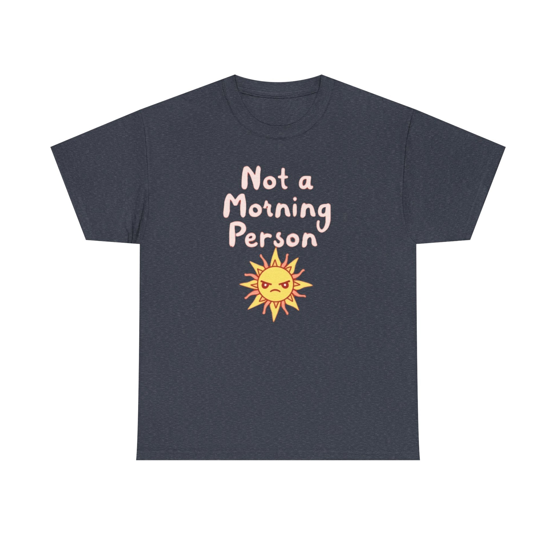 Not a Morning Person, Unisex Cotton T-Shirt, Fun Apparel for Kids and Adults, Perfect Gift for Birthdays and Celebrations - Psychonaut Swag