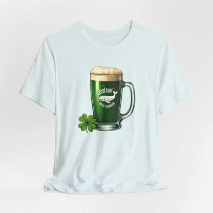 St. Patrick's Day Green Beer T-Shirt — Lucky Shamrock Pint Graphic Tee