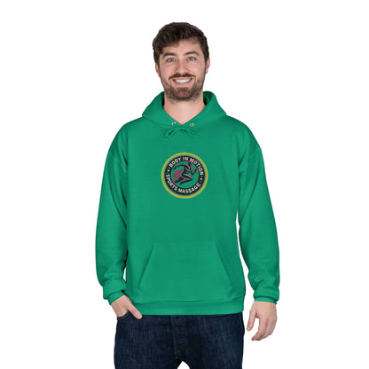 Sports Massage, Logo Hoodie — 'Run Fast' Athletic Pullover