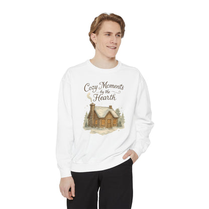 Cozy cabin Unisex Garment-Dyed Sweatshirt