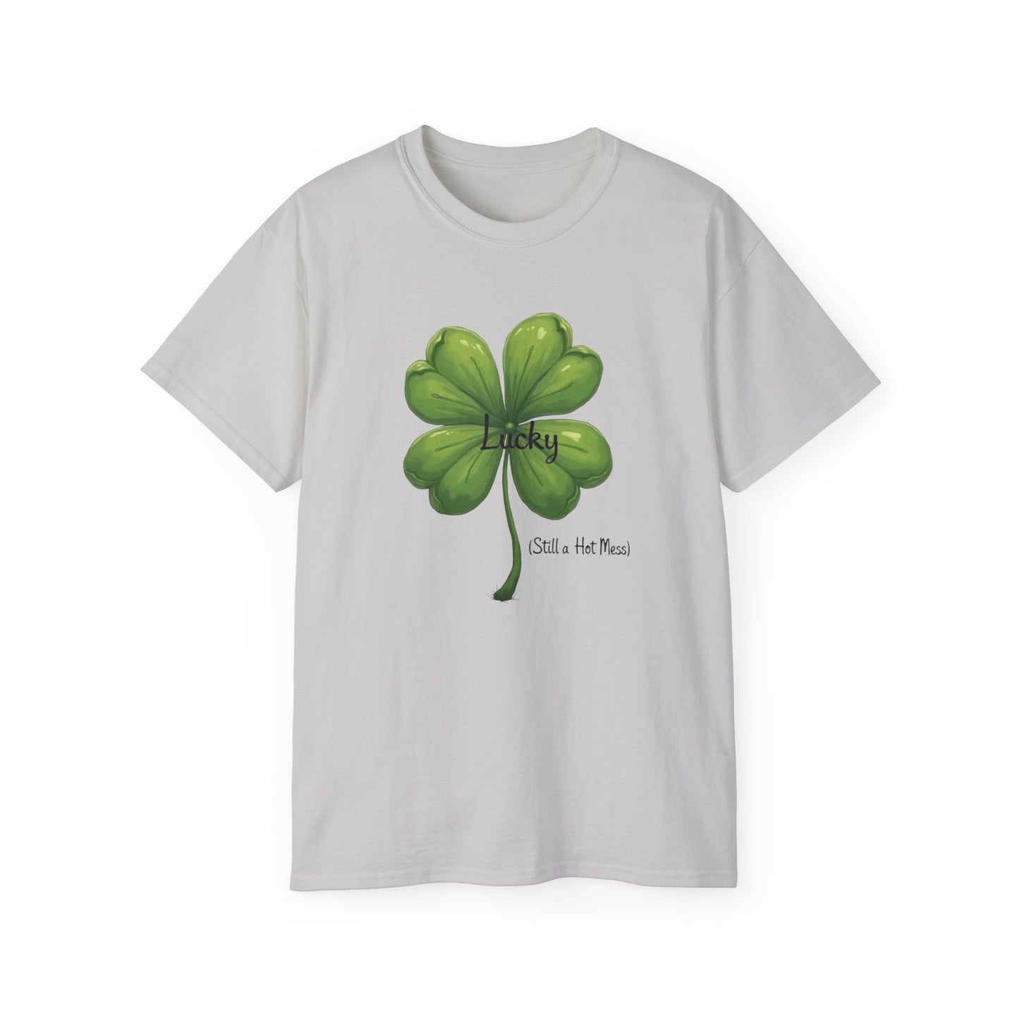 St. Patrick's Day Lucky Four-Leaf Clover Tee