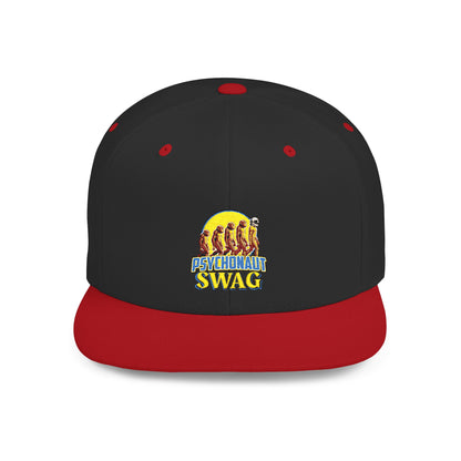 Psychonaut swag, small biz Snapback Hat, Fun and Funky Cap for Festivals, Parties, Gifts for Friends, Statement Headwear, Unisex Style