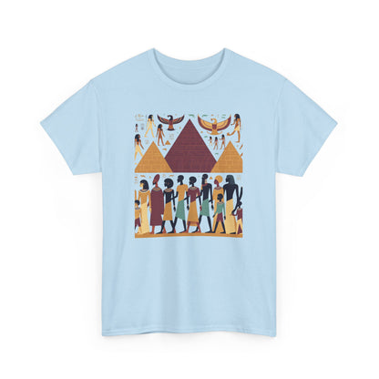 Hieroglyphic Recall, Unisex Heavy Cotton Tee - Psychonaut Swag