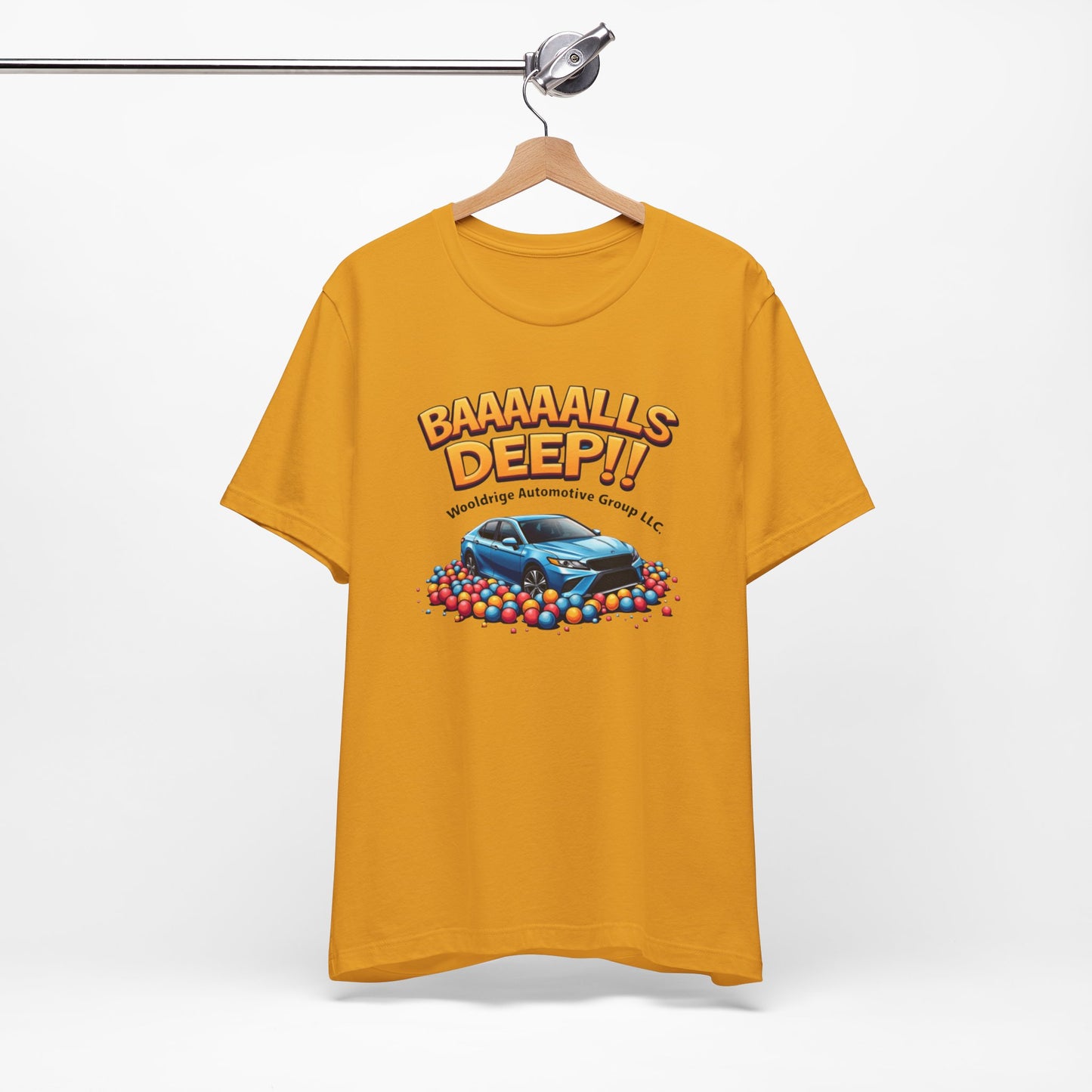 Baaaallls Deep, Unisex Jersey Short Sleeve Tee