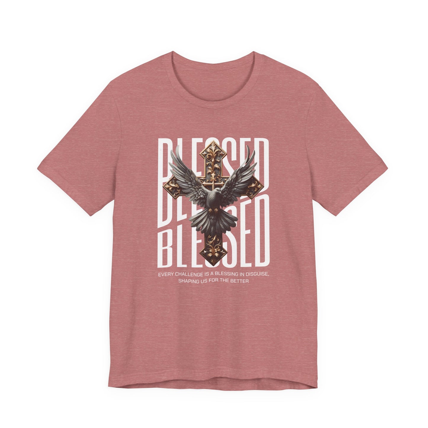 Blessed Dove Tee — Christian Faith Graphic T-Shirt