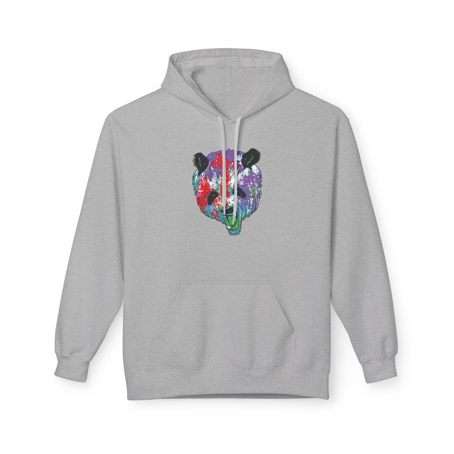 Psychedelic Panda, Unisex Midweight Softstyle Fleece Hoodie