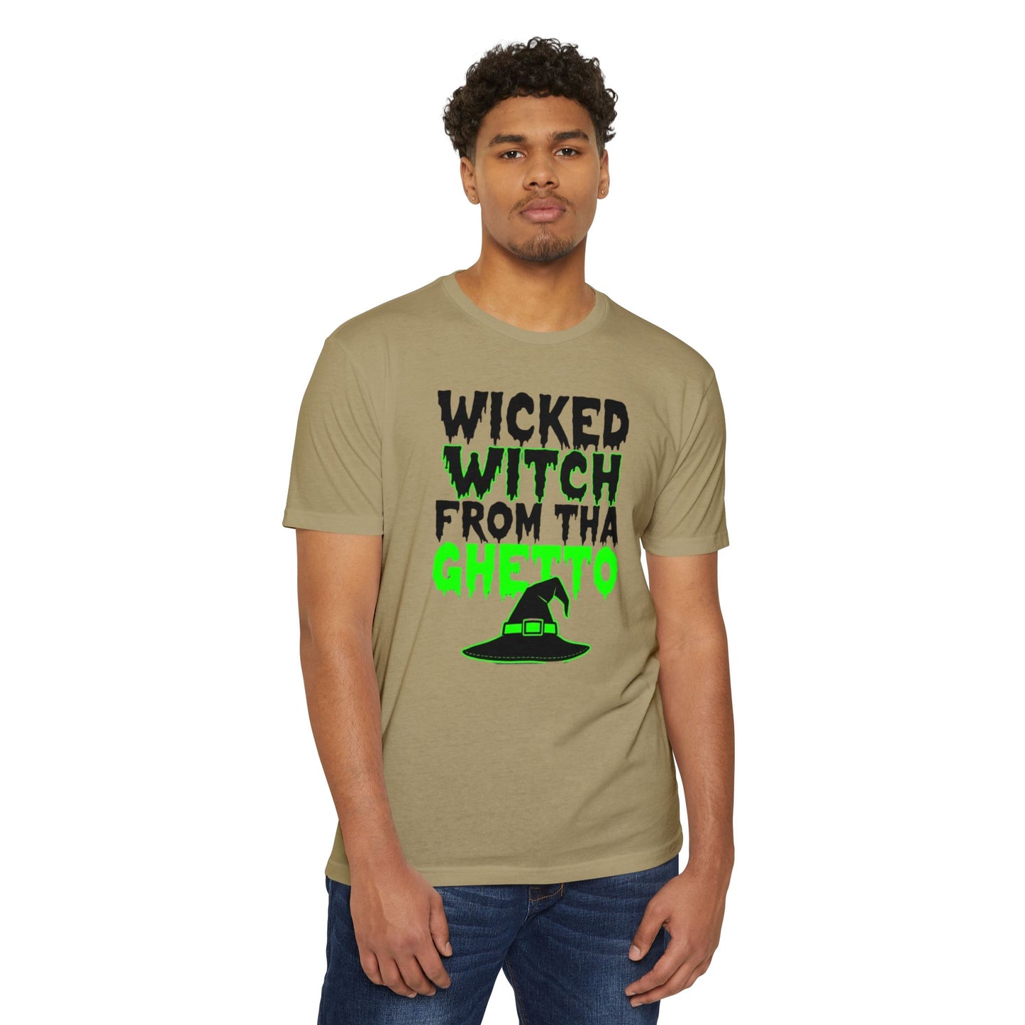 Wicked Witch T-Shirt, Funny Halloween Tee, Unisex Graphic Shirt, Spooky Costume Top, Autumn Celebration Apparel