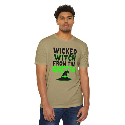 Wicked Witch T-Shirt, Funny Halloween Tee, Unisex Graphic Shirt, Spooky Costume Top, Autumn Celebration Apparel