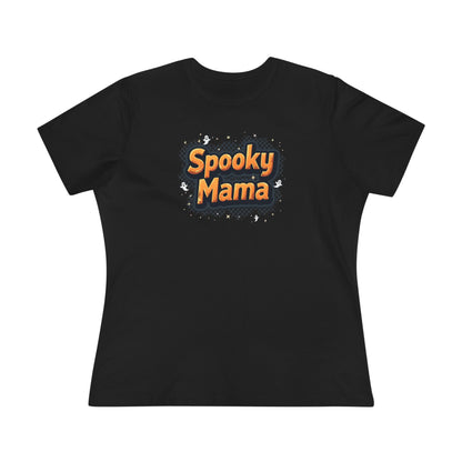 Spooky Mama Tee — Women's Halloween Graphic Shirt