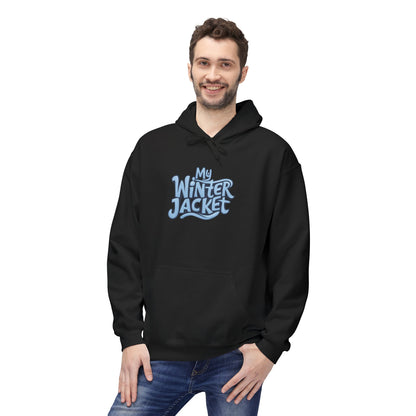 My Winter Jacket, Unisex Midweight Softstyle Fleece Hoodie - Psychonaut Swag
