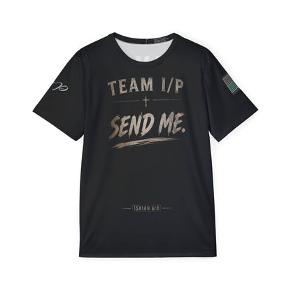 Team I/P "Send Me" Men's Sports Jersey — Isaiah 6:8 Inspirational Christian Athletic Shirt