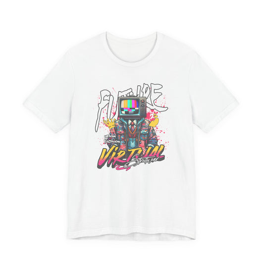 Virtual Future, Unisex Jersey Short Sleeve Tee