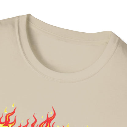 Hot Chick, Flame T-Shirt, Trendy Graphic Tee, Chica Caliente Shirt, Gift for Her, Summer Fashion, Casual Style - Psychonaut Swag