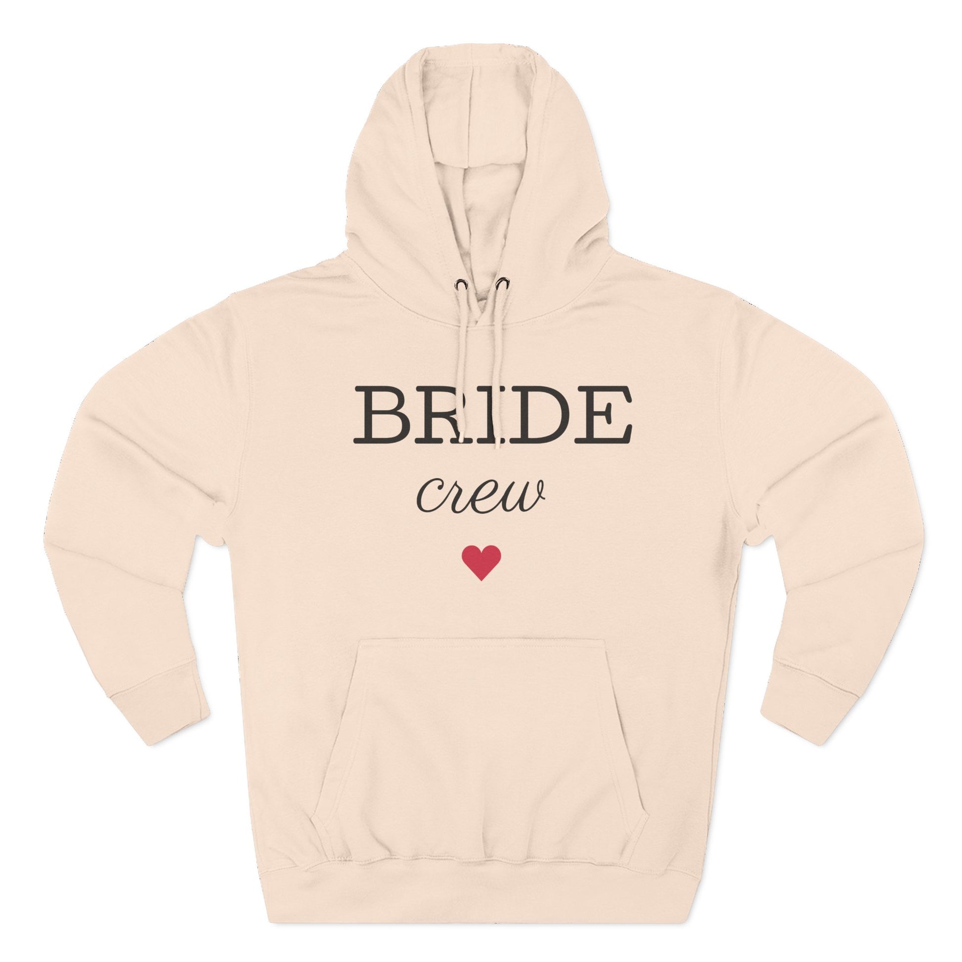 Bride Crew, Three-Panel Fleece Hoodie - Psychonaut Swag
