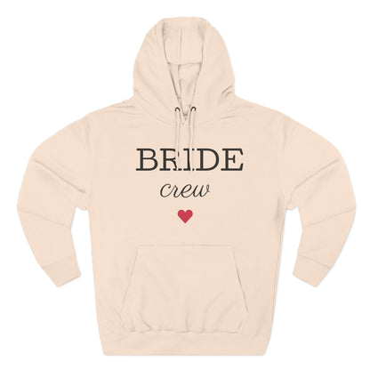 Bride Crew, Three-Panel Fleece Hoodie - Psychonaut Swag