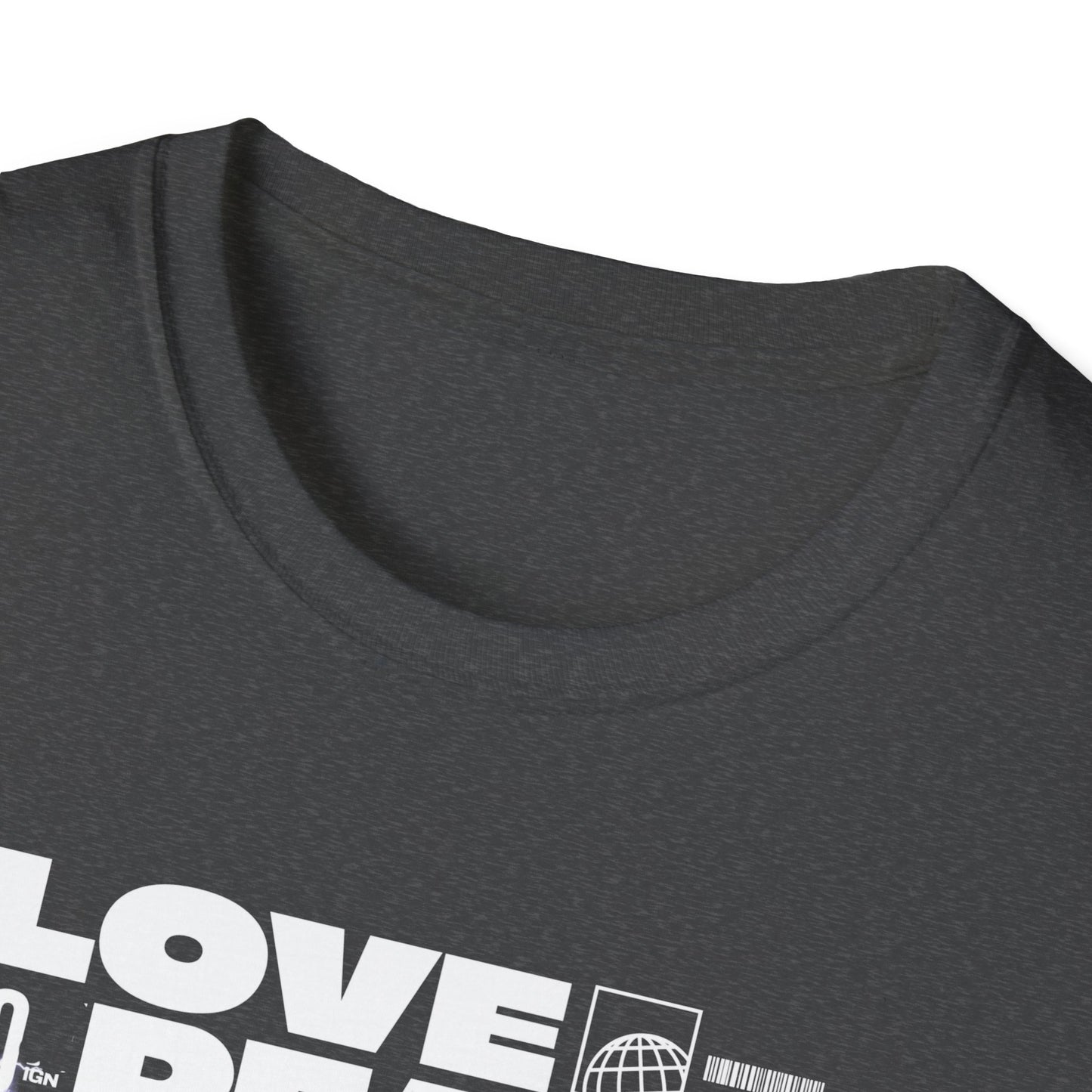 Love and Peace, Unisex Softstyle T-Shirt