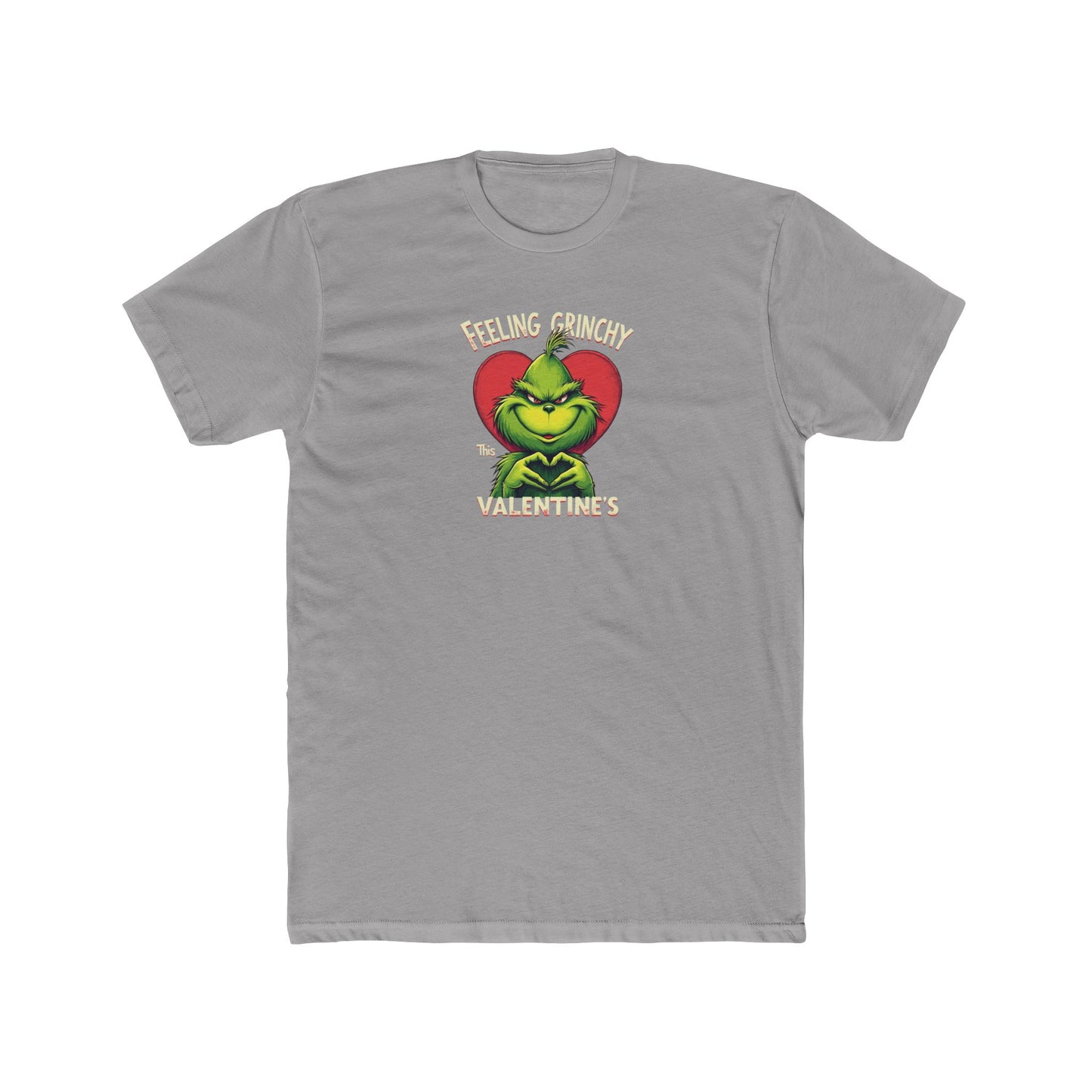 Grinch Heart Valentine T‑Shirt — "Feel My Heart" Holiday Tee