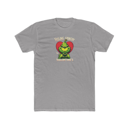 Grinch Heart Valentine T‑Shirt — "Feel My Heart" Holiday Tee