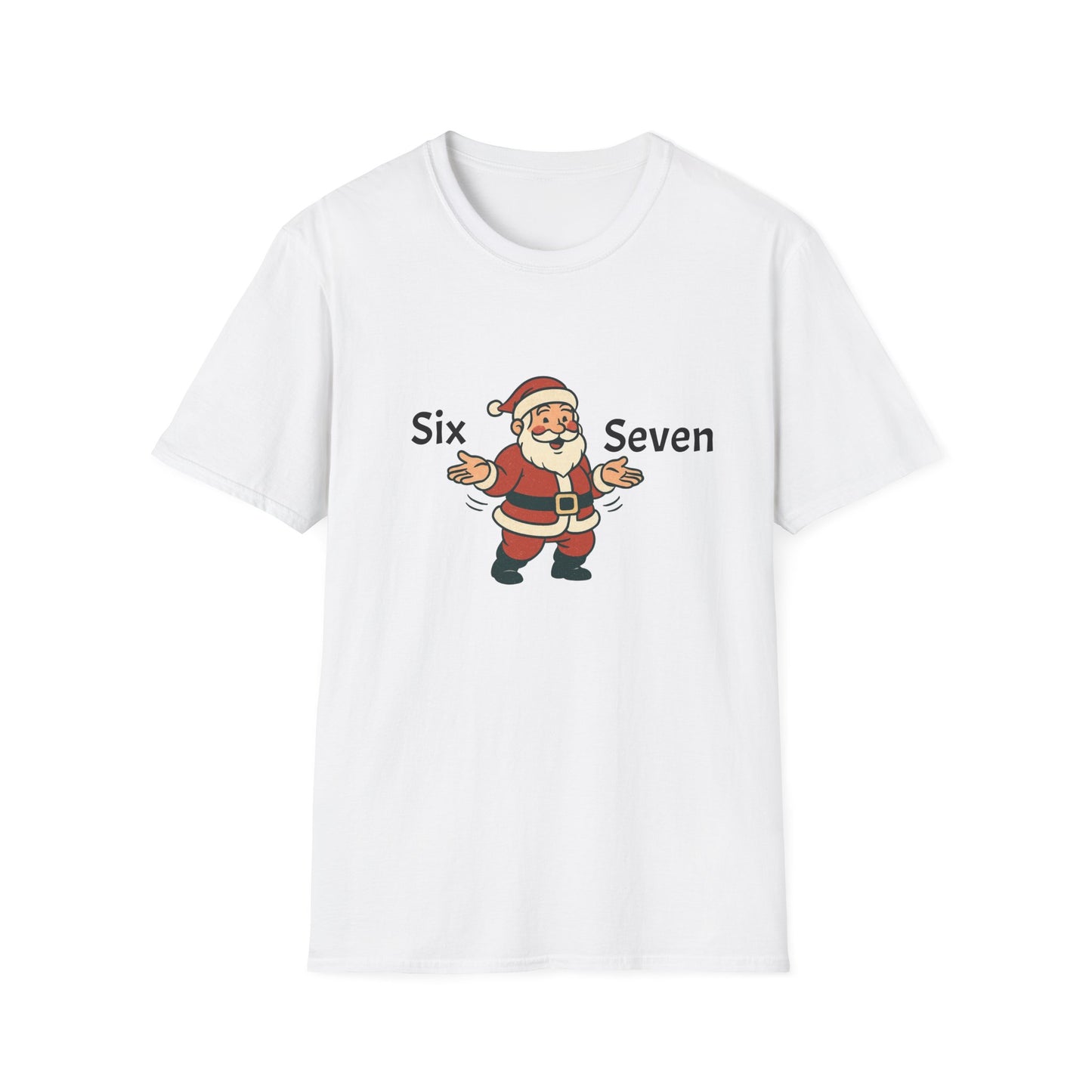 Santa Claus 'Six Seven' Christmas T-Shirt