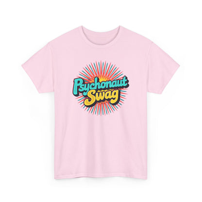 Psychonaut Swag, Atom light Tee, Psychedelic Graphic Tee, Unisex Heavy Cotton Tee, Casual Wear, Music Festival Shirt, Gift for Stoners, Vintage Style T-Shirt - Psychonaut Swag