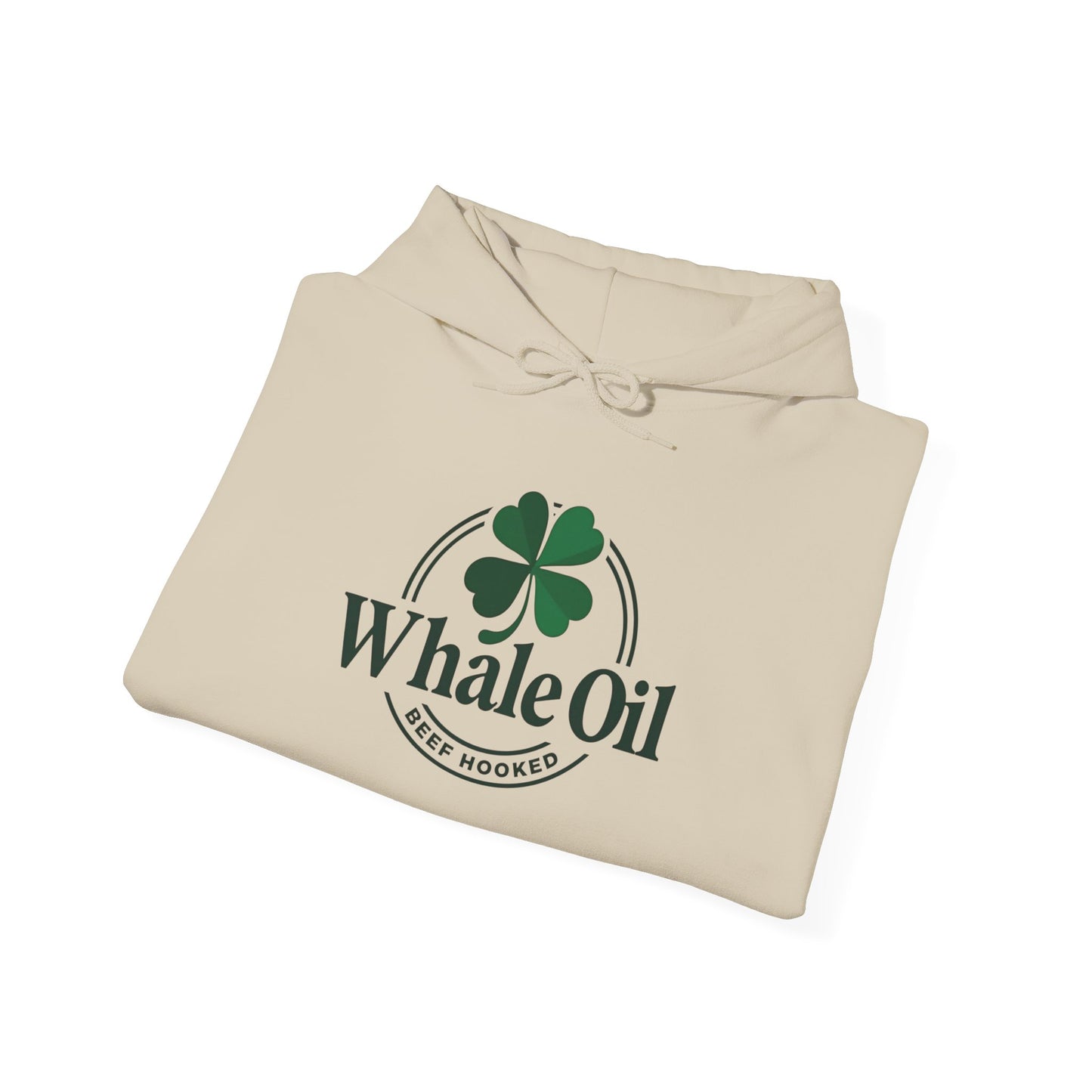 Whale Oil Beef Hooked, Unisex Heavy Blend™ Hooded Sweatshirt
