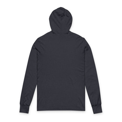 Psychonaut swag small biz, Hooded Long Sleeve Tee, Casual Layering, Everyday Wear, Gift for Friends, Outdoor Adventures, Stylish Hooded Shirt
