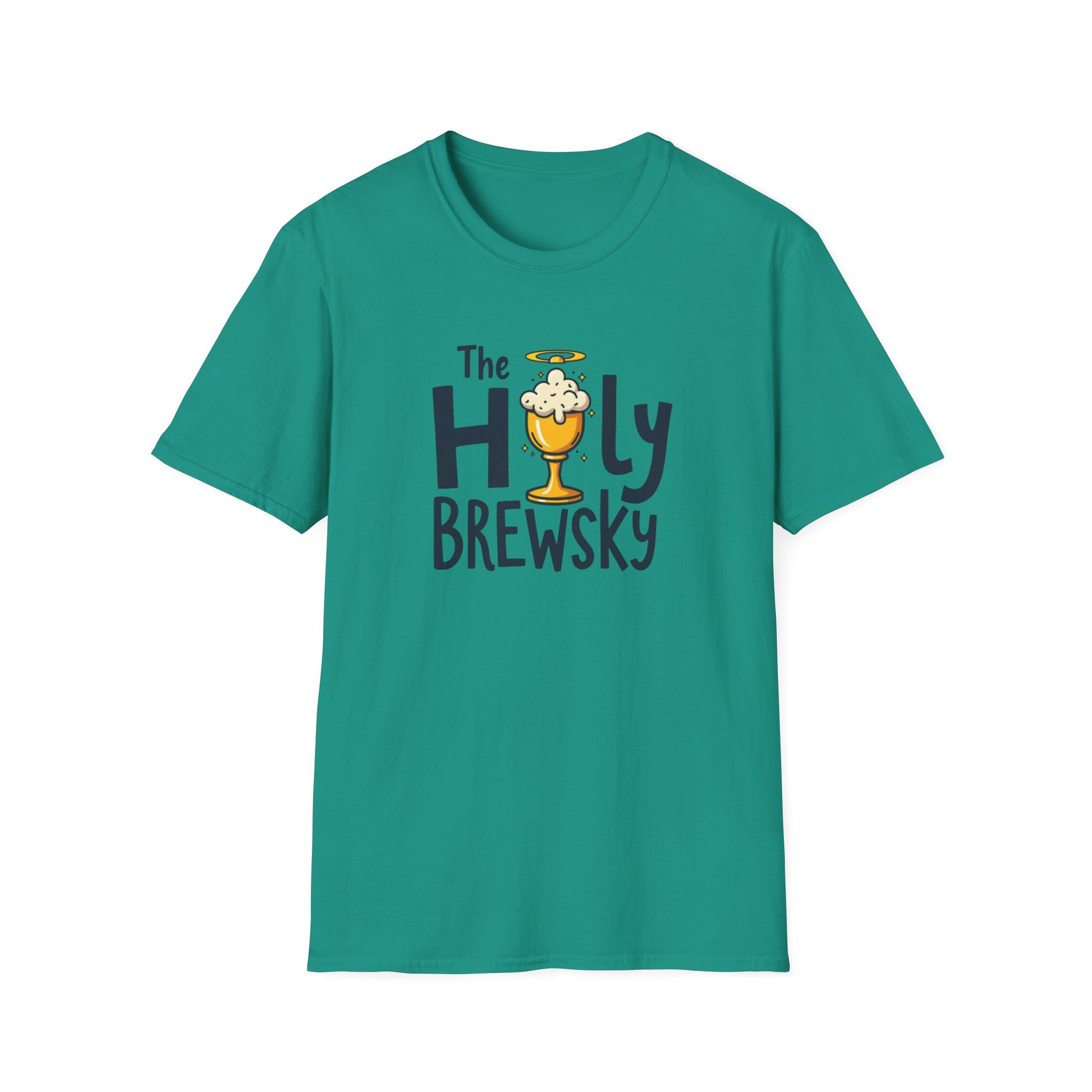 Holy Brewski Unisex T-Shirt, Funny Beer Tee, Gift for Beer Lovers, Party Shirt, Casual Wear, Birthday Gift - Psychonaut Swag
