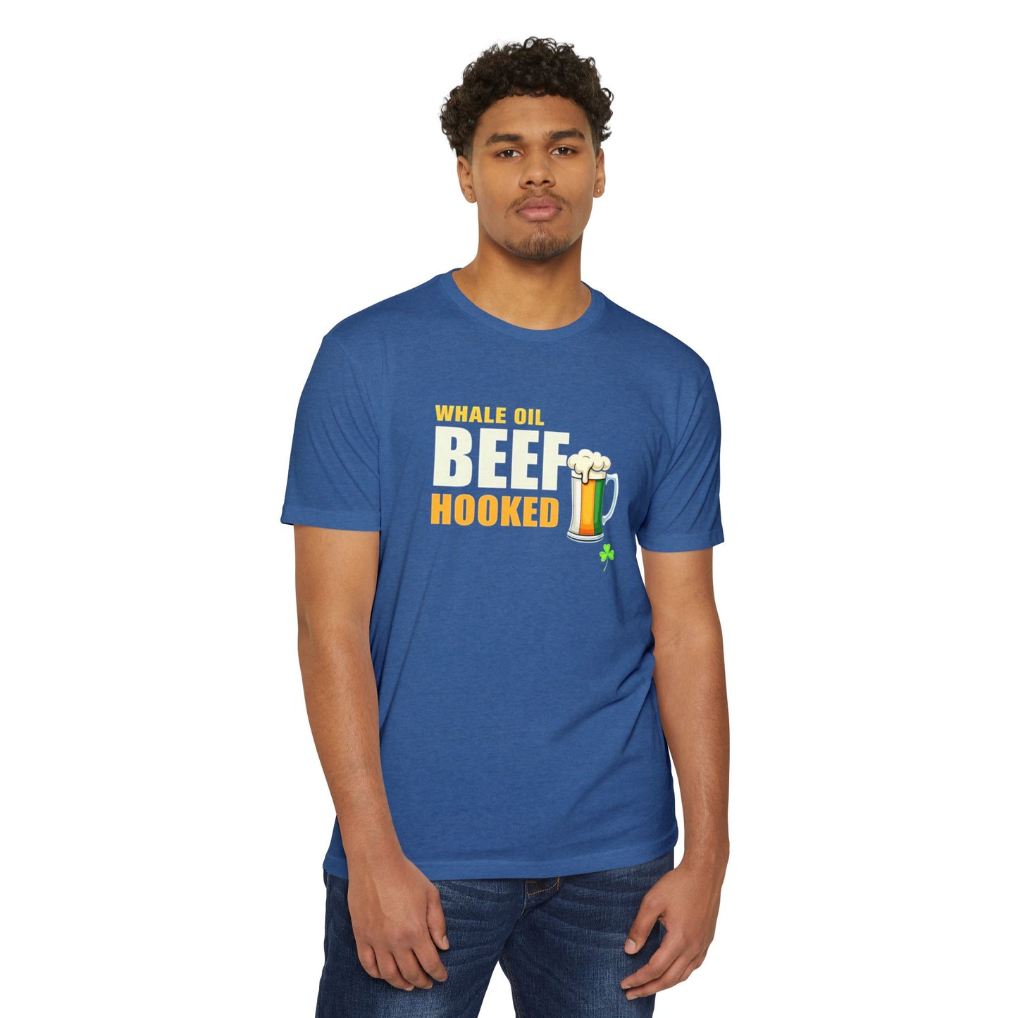Beef Hooked Beer Graphic T-Shirt