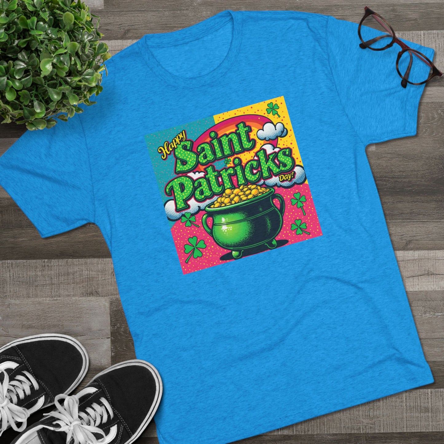 Saint Patrick's Day Pot of Gold Tee — Happy Saint Patrick's Graphic T-Shirt
