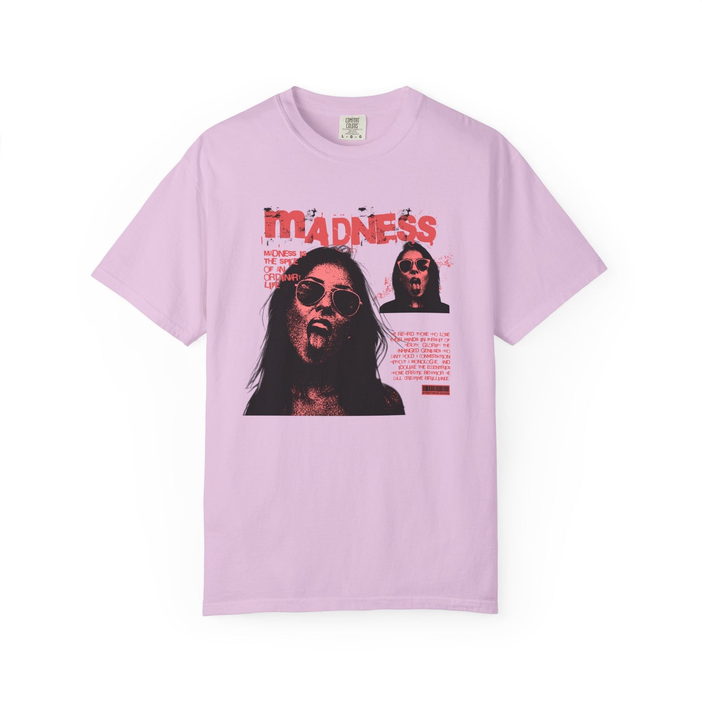 Madness Vintage Photo Graphic T‑Shirt