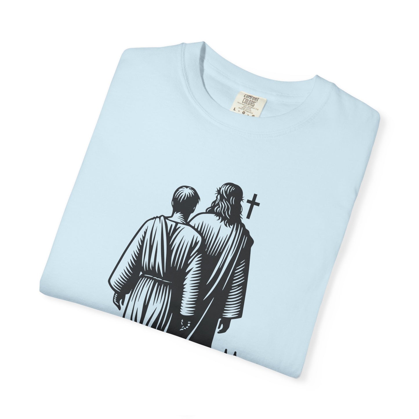 Christian T-Shirt — "His Love Is My Strength" Graphic Tee